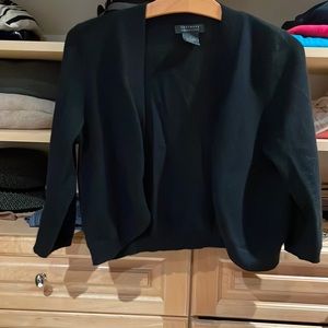 Black cashmere shrug-M from Bloomingdales